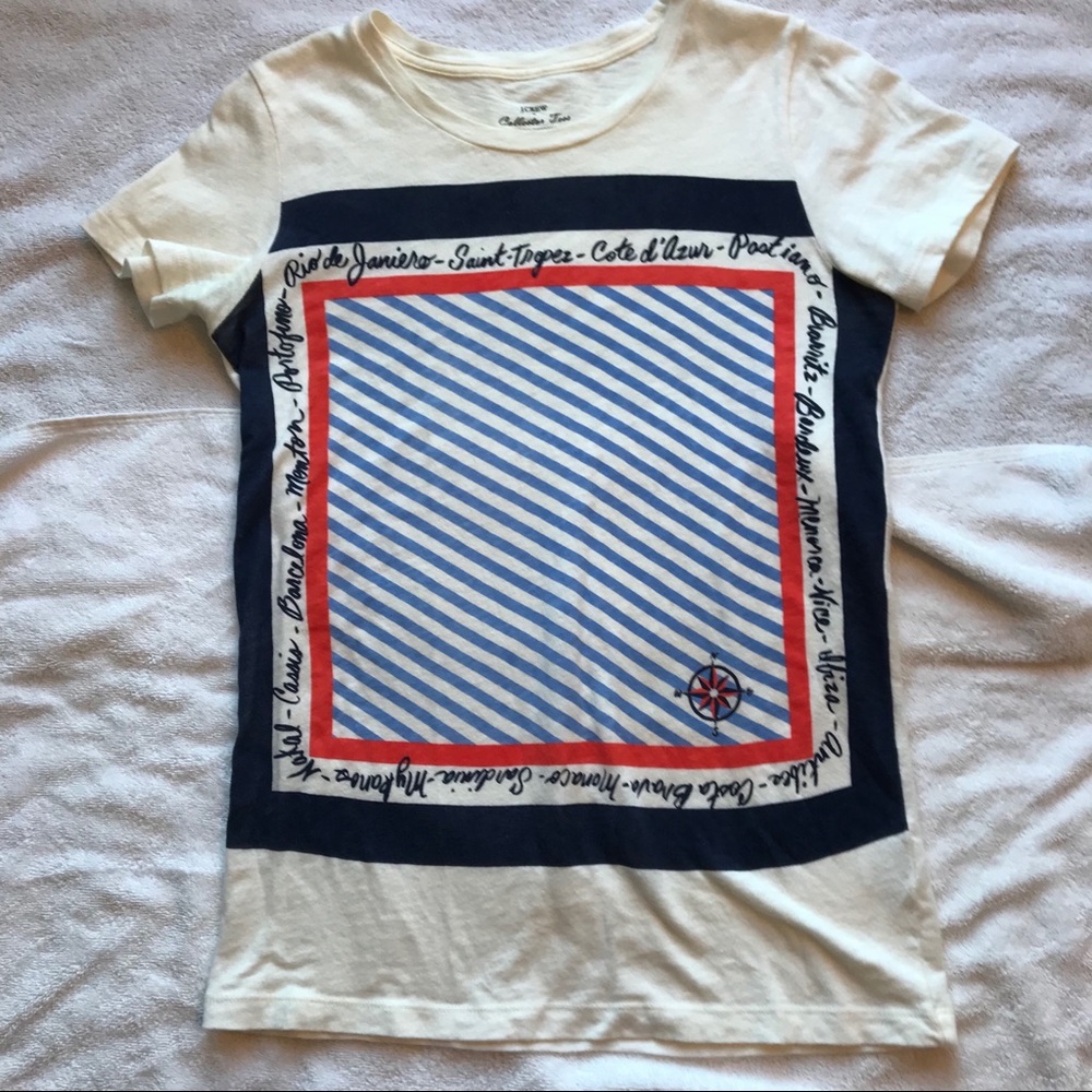 J. Crew Collection Tee XXS ⛵️